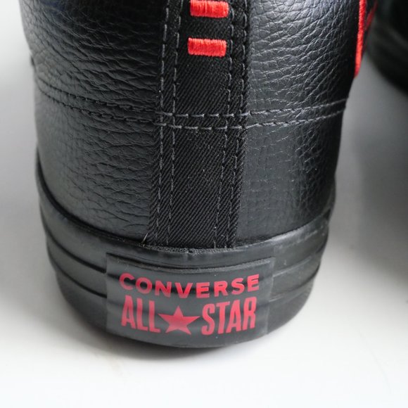 Converse - Black/Red - Men's Size 8 - Picture 14 of 14